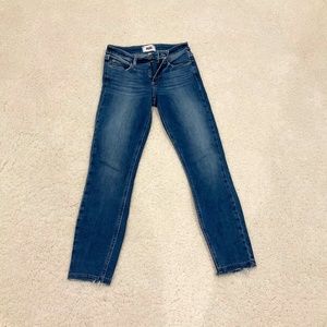 Paige Verdugo ankle jeans Freestyle distressed hem
